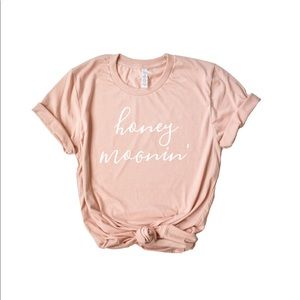 Peach Bella Cancas Honey Moonin’ Tee